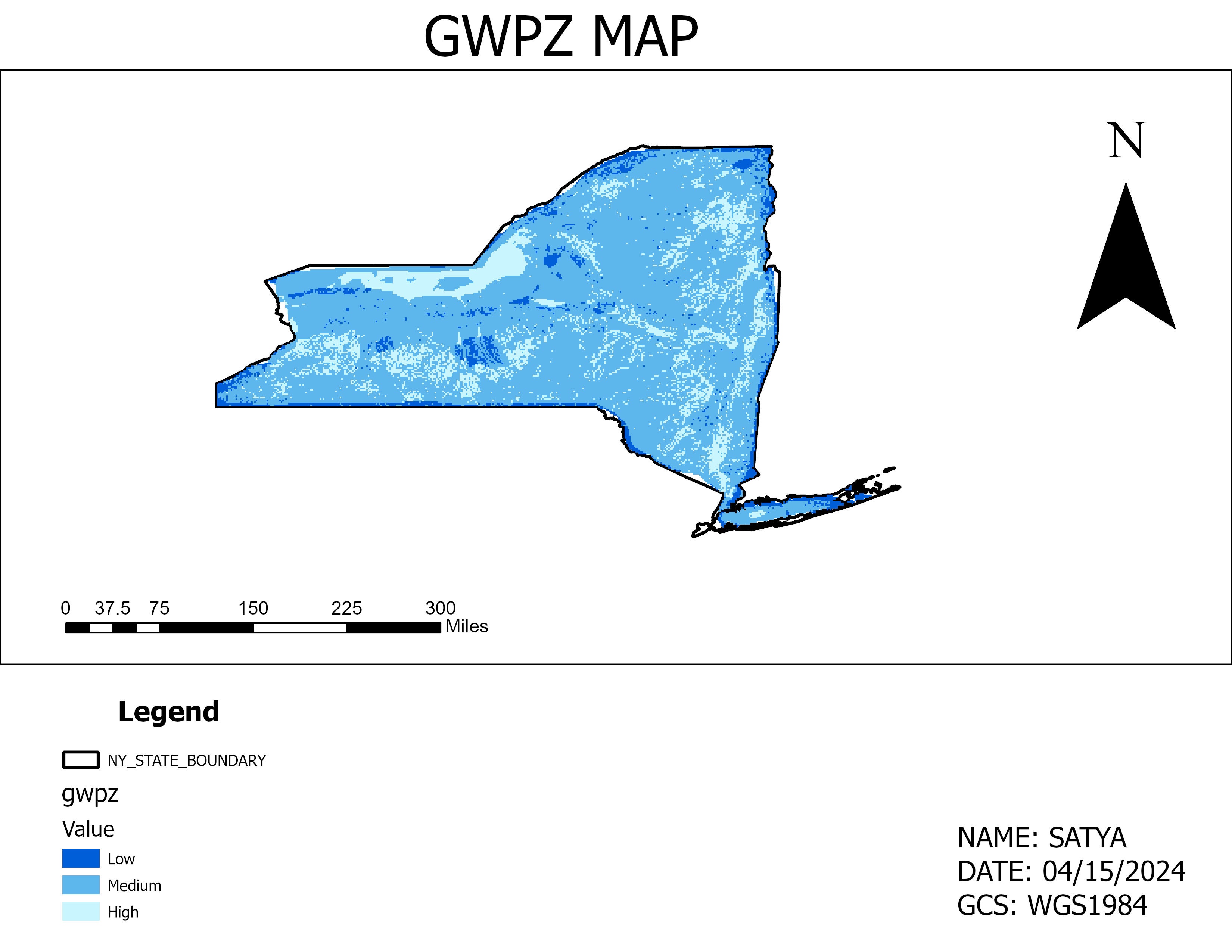 Groundwater Potential Map 1